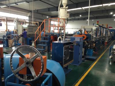 China Powerful Electric Wire Making Machine / PVC Cable Extrusion Machine for sale