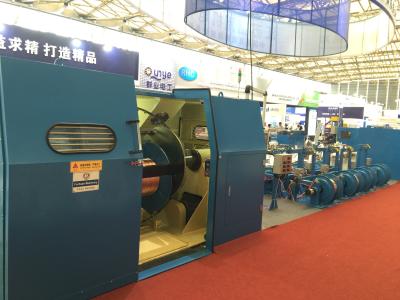 China Cable Double Twist Bunching Machine , Plastic Wire Bunching Machine for sale