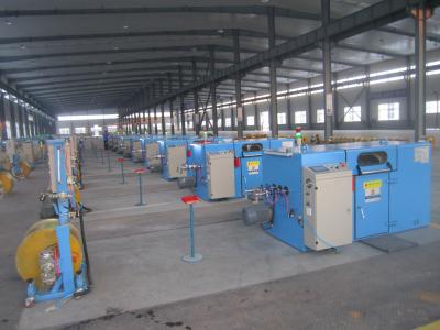 China Bare Copper Wire Bunching Machine / Double Twist Cable Bunching Machine for sale