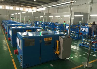 Chine Alliez la machine de tornade de câblage cuivre, machine de toronnage de bleu de ciel de configuration de S à vendre
