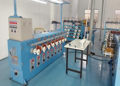 China 0.03mm - 0.08mm Tiny Wire Annealing Machine 26Kw Take Up Control for sale