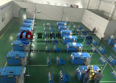 China Passive / Active Pay Off Copper Wire Bunching Machine For 0.08mm - 0.45mm Copper Wire for sale