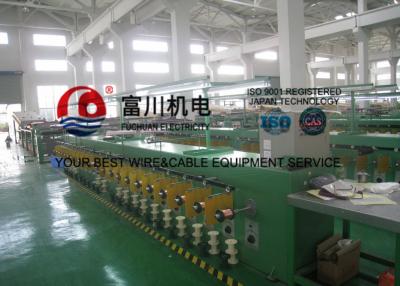 China Alloy Wire / Round Copper Wire Annealing Machine For 0.15 - 0.64mm Wire 40 Pcs for sale