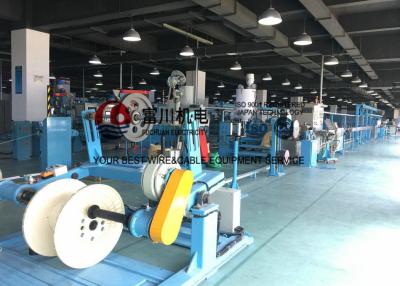 China Plastic Wire Extrusion Machine , Power Wire Insulated Sheathing For Wire Dia 5.0-20mm for sale