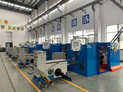 China Máquina de torção de arame de cobre de alta velocidade Máquina de entrelaçamento de arame de cobre com controle de dupla tensão à venda