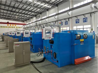 China Fuchuan Máquina de doble torsión de alta velocidad máquina de agrupación de agrupaciones de cable de cobre en venta