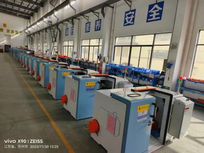 Китай Cable Twisting Machine For 0.5mm-10mm Wire Diameter Range 7.5-11kw Main Machine Power продается
