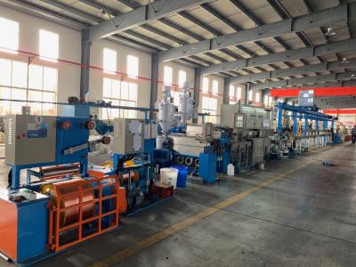 China 2000mm PVC Wire Extruder Machine With Cast Aluminum Heating 800*400*1000mm for sale
