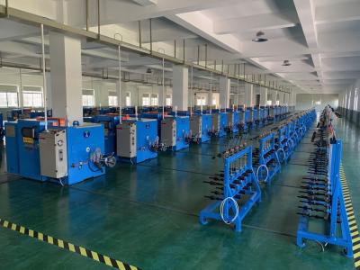 중국 자동적인 긴장 통제를 가진 기계를 다발-로 만드는 고속 구리 철사 판매용