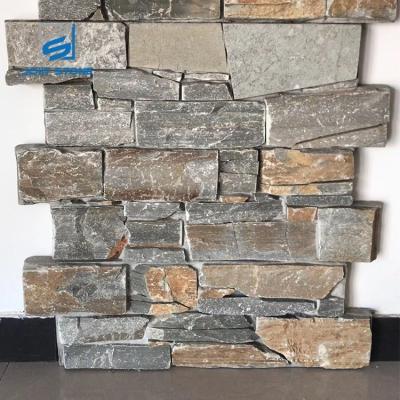 China Traditional cheap natural slate veneer culture stone wall stone for sale