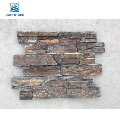 China Contemporary Cheap Rustic Slate Ledge Cement Stacked Ledge Stone Panel for sale