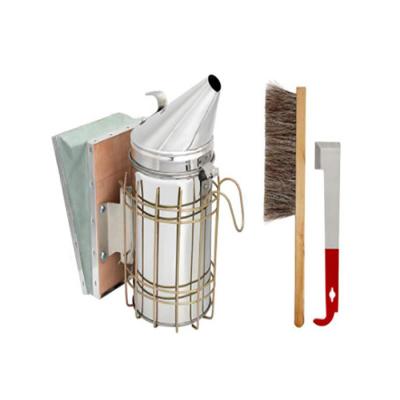 China Apiary Basic Beekeeping Tool Kit 3 Piece Set Stainless Steel Material for sale