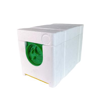 China The new second-generation 4-frame plastic feeder foam breeding king bee mating box to increase the bee colony beehive for sale
