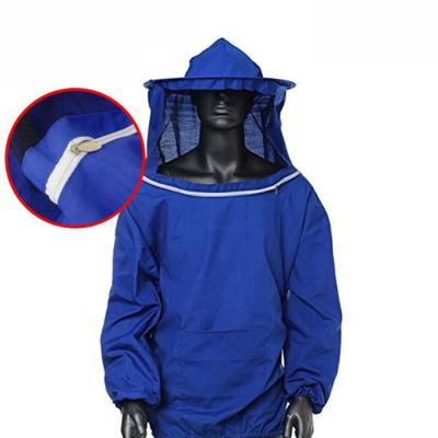 China Half Body Professional Beekeeping Suit , Breathable Sting Proof Clothing for sale