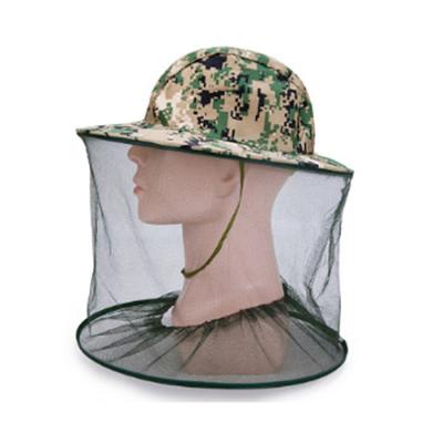 China Outdoor Gauze Beekeeping Protective Hat Anti Mosquito For Fisherman Fishing for sale