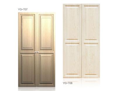 China White European Style Hinged Door Wardrobes L Shaped With Soft Closing Blum Hinges for sale