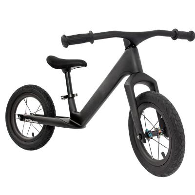 China 3K Full Carbon Fiber 12 Inch Balance Bike No Pedal For Kids Riding for sale