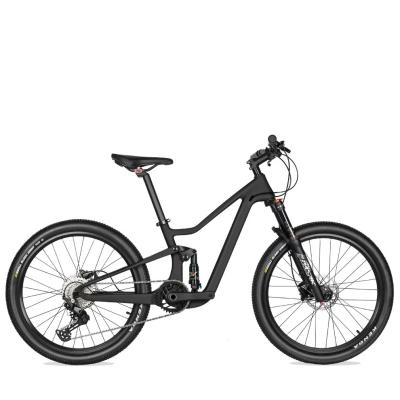 China 24 Inch Teenager Carbon Mountain Bike W/Shimano 10Speed Full Suspension Bike for sale