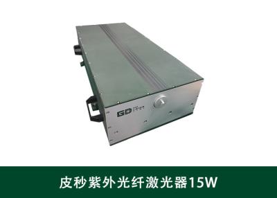 China Laser de fibra industrial UV de pulso de picossegundo de 15 W à venda