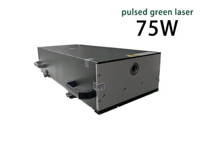 China Single Mode Pulsed Nanosecond Green Fiber Laser 75W 100uj Single Pulse Energy for sale