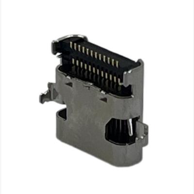 China Micro USB3.1 Type C Female USBC Connector 24 Pin 100VAC for sale