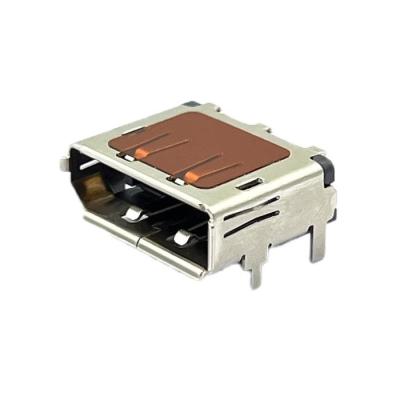 China Placa PCB Conector de enchufe DP Conector USB de 9 pines LCP Recubrimiento de soldadura 1U 