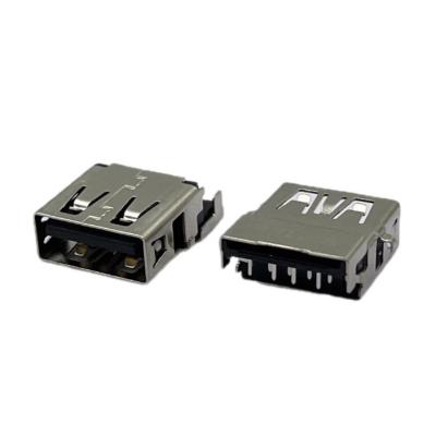 China Conector USB DIP preto CH1,54mm PA9T Micro 5 pinos A fêmea 90 graus RVS à venda