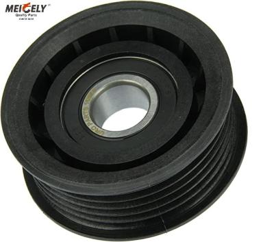 China Meicely Steel Belt Tensioner Pulley 0002020019 Black Gear Wheel for sale