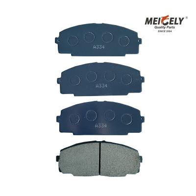 China Hot Sale No Noise A334 Brake Pad 04465-26420 For Toyota Hiace for sale