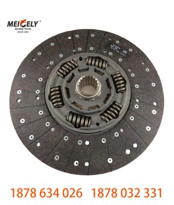 China Prezzo di fabbrica OEM 1878 634 026 Nuovo 1878 032 331 Parti di frizione Disco di frizione for sale