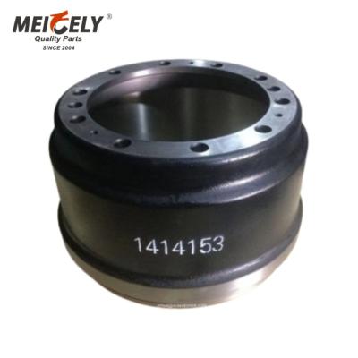 China Part Number 1414153​ High Quality Brake Drum For Scania Models for sale
