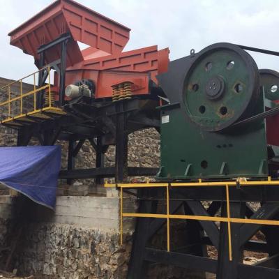 Chine Stone Mining Vibrating Feeder Electric Power Type à vendre