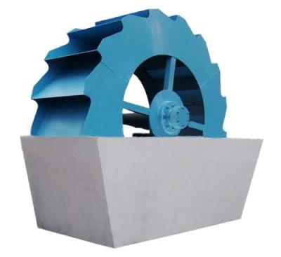 China Yellow 2000mm Width Wheel Bucket Sand Washer 80-1000t/H for sale
