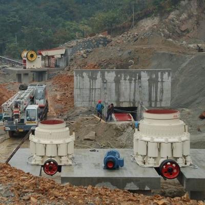 China 50T Cone Rock Crusher Hydraulic Spring Compound Cone Crusher for sale