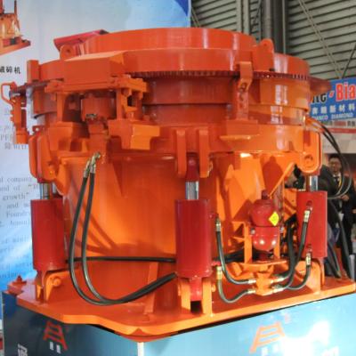 China Hydraumatic Nitrogen Sand Cone Crusher plant HJC series for sale