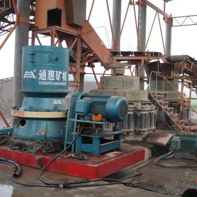 China trituradora del cono de la explotación minera 315kw con el sistema hidráulico del ajuste del solo cilindro en venta