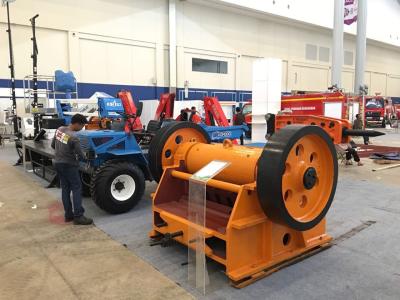 China Electrical 55kW Secondary Jaw Crusher PEX 300x1300 9000kg Fine Crushing for sale