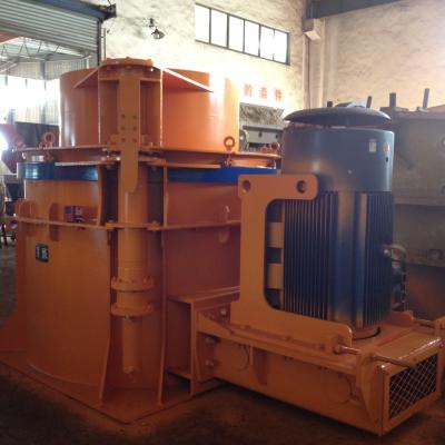 China 1400-1800r/Min Vertical Impact Crusher 90-200kw*2 Small VSI Crusher for sale