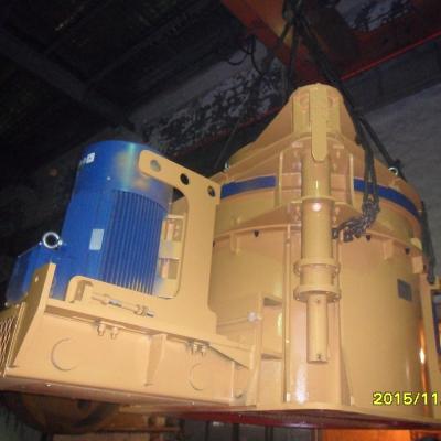 China arena vertical de la trituradora de impacto del eje de la alimentación de 50m m VSI que hace la máquina 2200RPM en venta