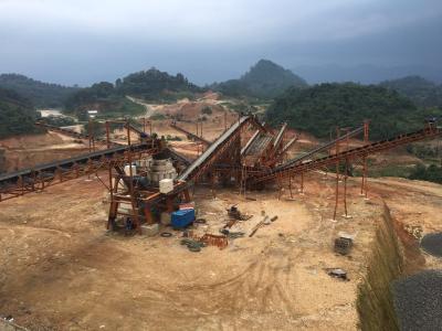 China Basalt Stone Crushing Plant OEM ODM Screening And Crushing Equipment for sale