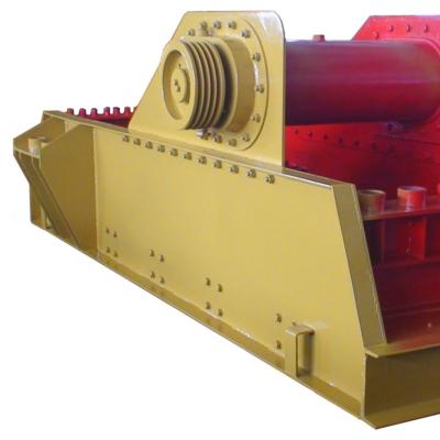 China Metallurgy Grizzly Stone Linear Vibrating Feeder ZSW380*95 4082kg for sale