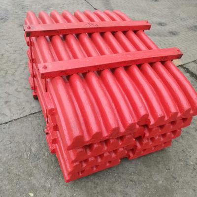China High Manganese Steel Jaw Crusher Wear Plates For Quarry Construction for sale