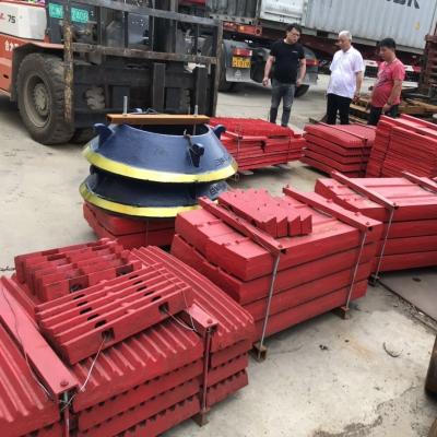China Mn14Cr2 Jaw Crusher Wear Plates OEM ODM Wear Resistant for sale