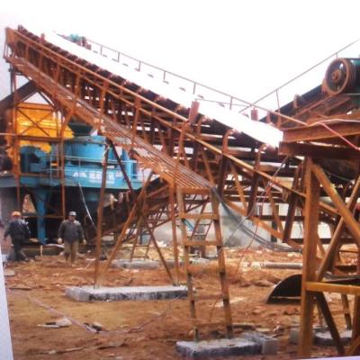 China 12M Gold Mining Conveyor Belt System 1.3-2.0m/S High Speed for sale