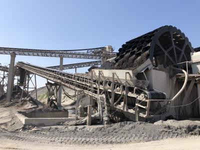 China De alta capacidade de mineração TONGHUI da arruela da areia da cubeta da roda 10rpm à venda