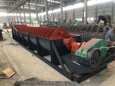 China 915mm Spiral Screw Sand Washer 11kw River Sand Classifying for sale