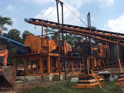 Китай оборудование завода каменной дробилки 30tph-500tph для добычи золота продается