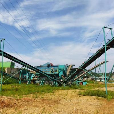 China AC Motor Mobile Crushing Plant Portable Customizable for sale