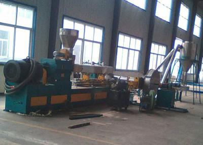 China Plastic Two Stage Screw Extruder For filler masterbatch making (SHJ65-150) for sale