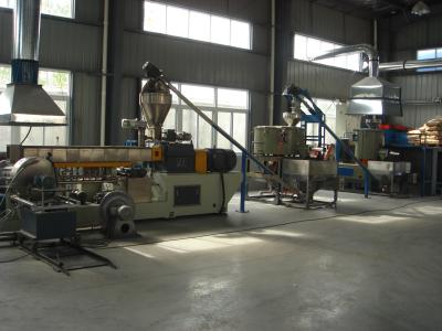 China High Capacity Two Stage Extruder Plastic Machine for Pelletizing(SHJ75/180) for sale